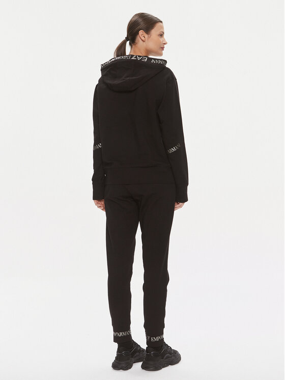 EA7 Emporio Armani EA7 Emporio Armani Спортивний костюм 8NTV52 TJTXZ 0200 Чорний Regular Fit
