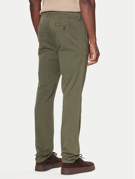 United Colors Of Benetton United Colors Of Benetton Chino nohavice 4TZYUF04P Zelená Slim Fit