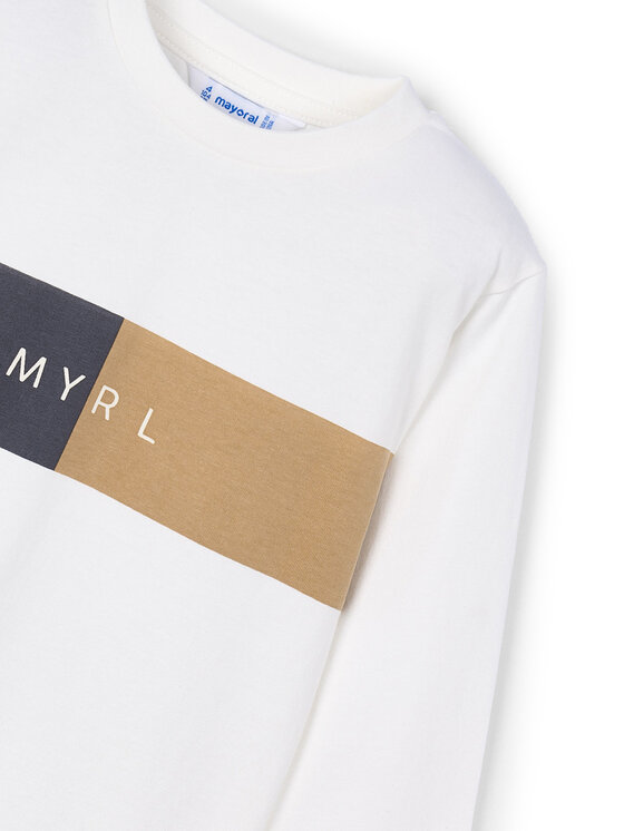 Mayoral Mayoral Set trenerka 4810 Smeđa Regular Fit