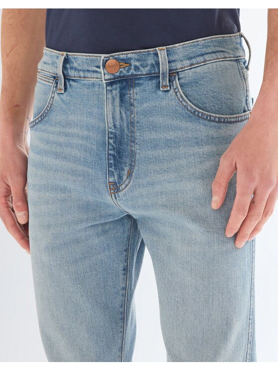 Wrangler Wrangler Jeansy LARSTON Niebieski Slim Fit