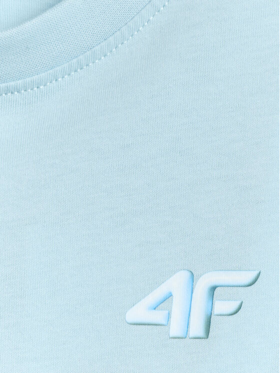 4F 4F T-Shirt SUMMER SPLASH Niebieski Loose Fit