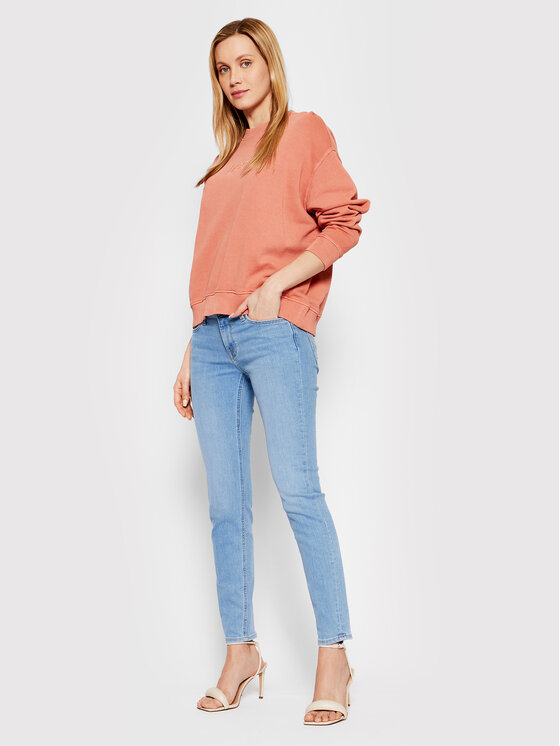Lee Lee Jeansy Scarlett L526QDUG 112145241 Niebieski Skinny Fit