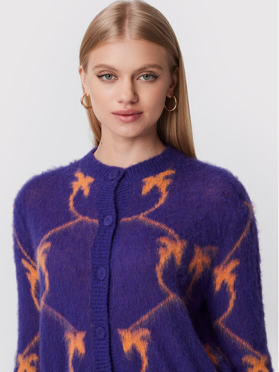PINKO Pinko Kardigan Lavant 2 1G17UV A007 Ljubičasta Regular Fit