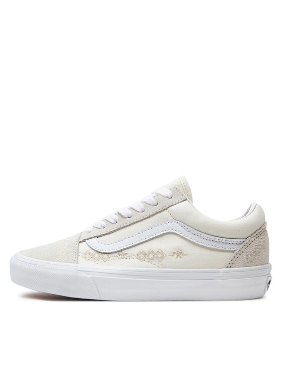 Vans old skool écru sale