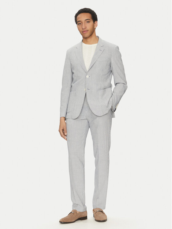 Marciano Guess Marciano Guess Sacou 5GHN16 2314Z Albastru celest Slim Fit
