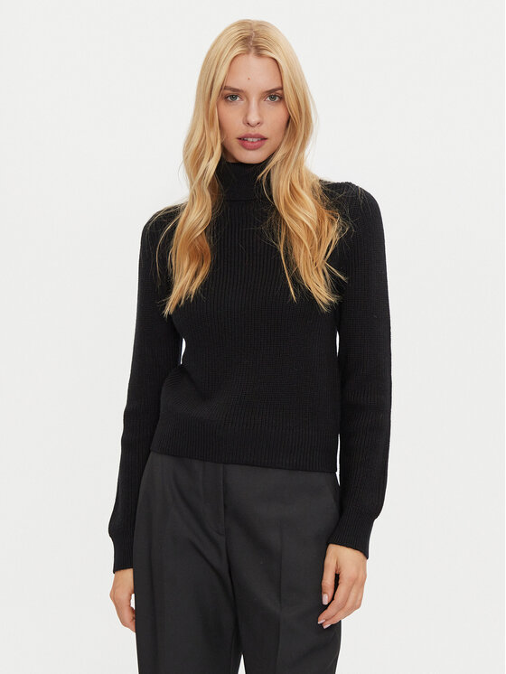 MICHAEL Michael Kors MICHAEL Michael Kors Rollkragenpullover MF460YUF2G Schwarz Regular Fit