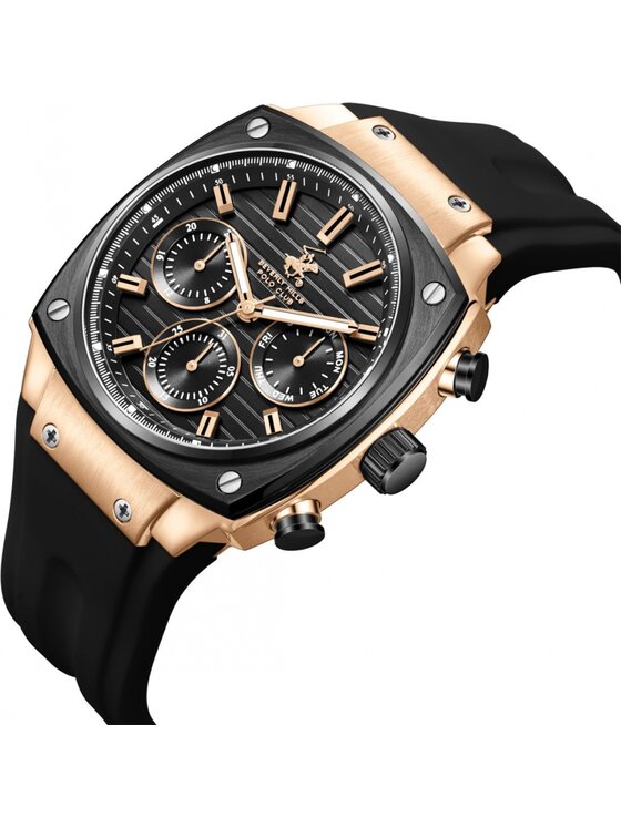 Beverly Hills Polo Club Beverly Hills Polo Club Zegarek BP3778X.451 Czarny