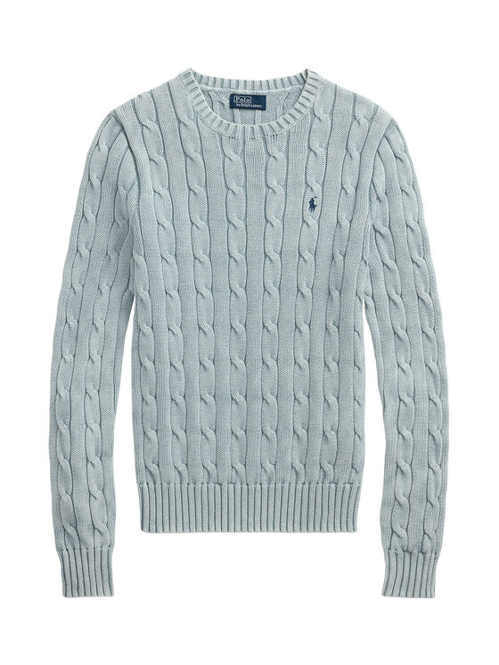 Polo Ralph Lauren Polo Ralph Lauren Pulover 211935303009 Albastru celest Slim Fit