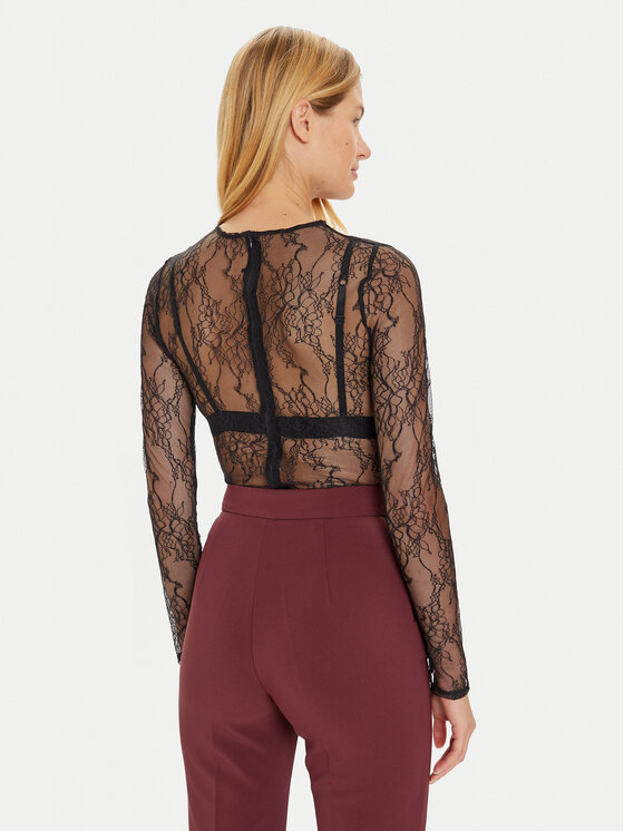 Undress Code Undress Code Боди Electric 802 Черен Slim Fit