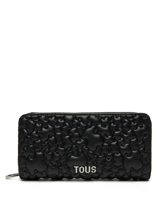 TOUS Portofel Puffy Bear 2002186351 Negru