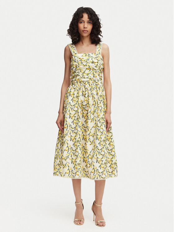 French Connection Rochie de vară Citrus Barletta 719R5 Galben Regular Fit