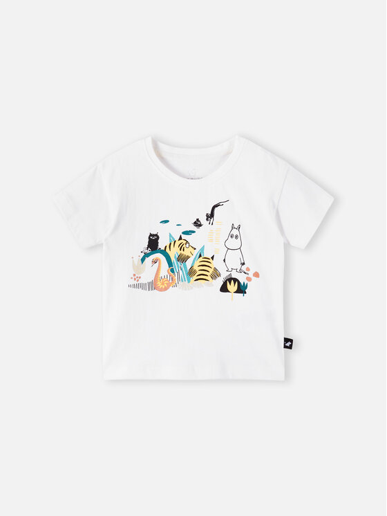 Reima T-krekls MOOMIN Tussilago 5200202A Bēšs Regular Fit