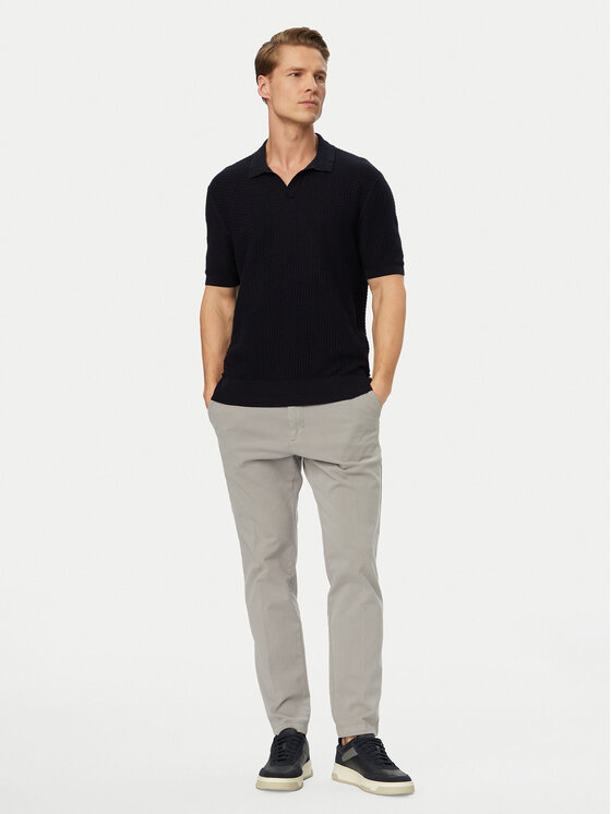 BOSS BOSS Polokošeľa H-Natalo 50561613 Tmavomodrá Regular Fit