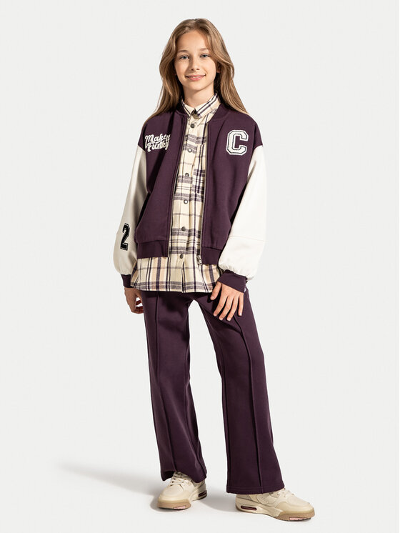 Coccodrillo Coccodrillo Bluza ZC4132202AGJ Brązowy Regular Fit