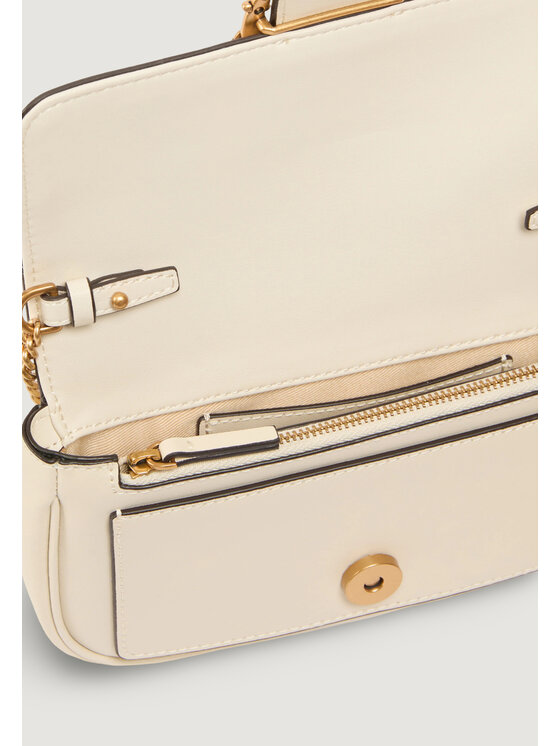 PINKO PINKO Τσάντα LOVE POCKET NEW BUCKLE VITELLO Μπεζ