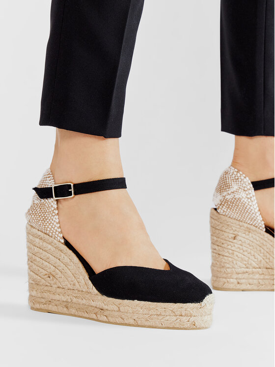 Castañer Castañer Еспадрильї Chiarata/8ED/001 020983-100-35 Чорний