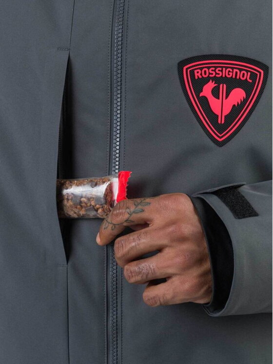 Rossignol Rossignol Kurtka narciarska Hero Velika Szary Basic Fit