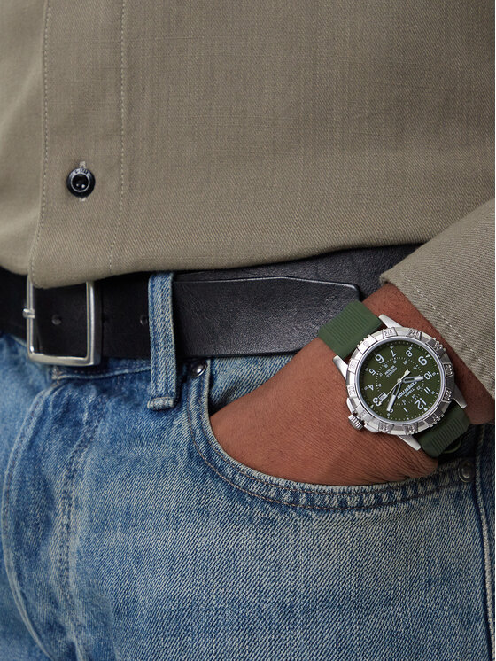 Timex Timex Годинник Expedition Ridge TW4B32100 Срібний