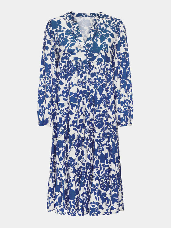 ONLY ONLY Sukienka koszulowa Milana 15308233 Granatowy Loose Fit