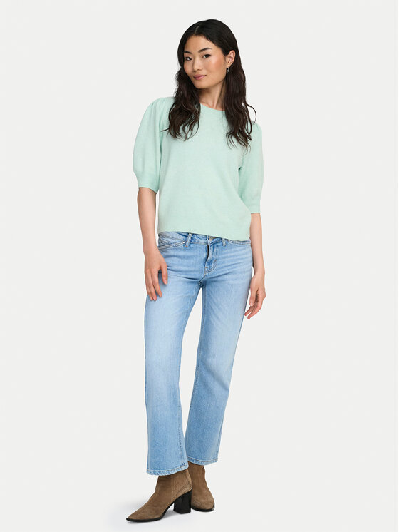 ONLY ONLY Megztinis Rica 15318551 Žalia Regular Fit