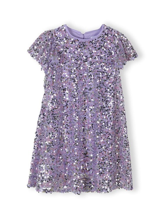 minoti minoti Sukienka elegancka 30DRESS170 Kolorowy Regular Fit