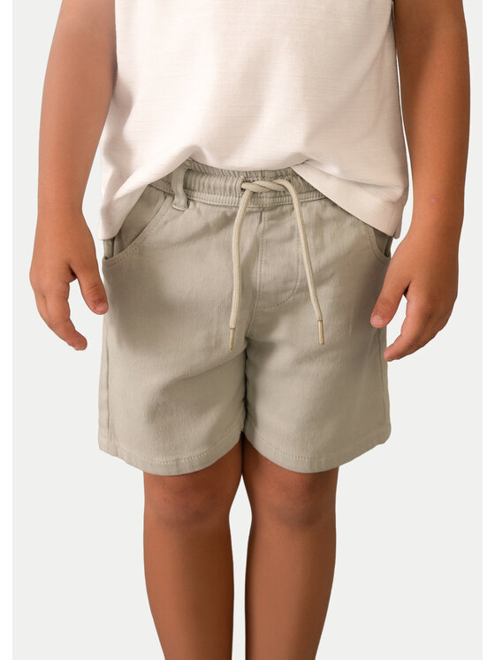 Mayoral Mayoral Шорти от плат 3207 Бежов Regular Fit