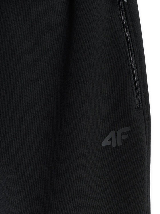 4F 4F Spodnie dresowe NOS Czarny Regular Fit