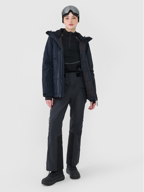 4F 4F Kurtka narciarska PZN Czarny Regular Fit