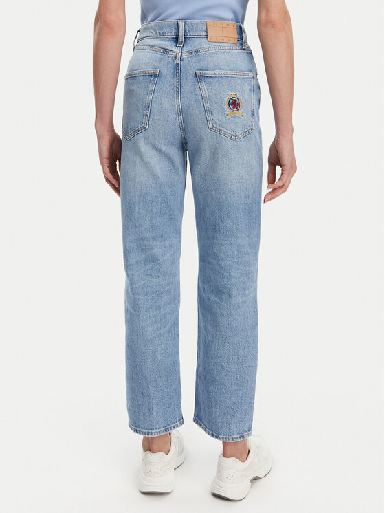 Tommy Jeans Tommy Jeans Džínsy Layla DW0DW20013 Modrá Slim Fit