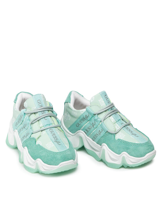 Guess Guess Tenisice Renata FI5REN ELE12 Zelena