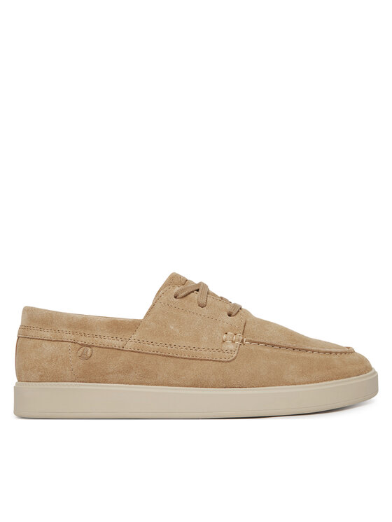 Clarks Clarks Pusbačiai Lockford Boat 26186187 Smėlio