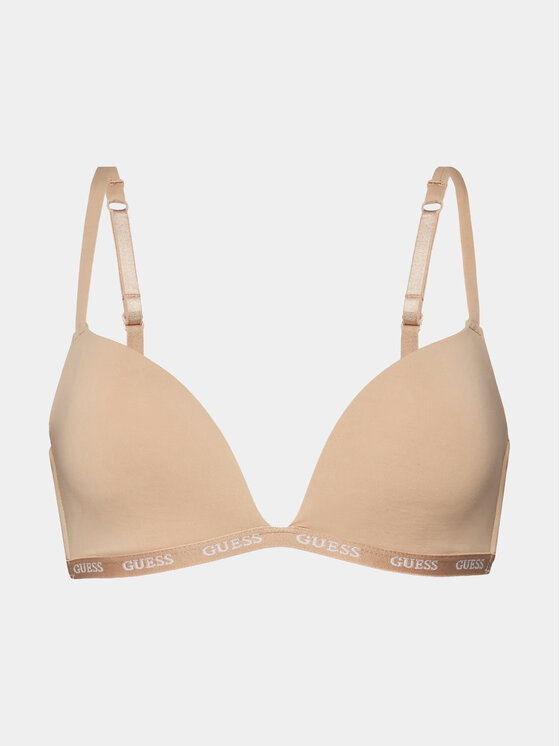Guess Guess Biustonosz bezfiszbinowy O3YC02 KBS50 Beżowy