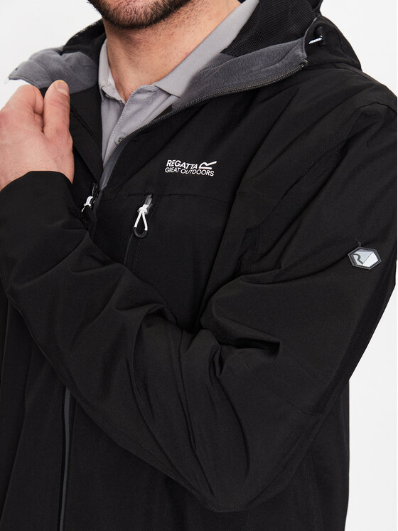 Regatta Regatta Дощовик Birchdale RMW279 Чорний Regular Fit