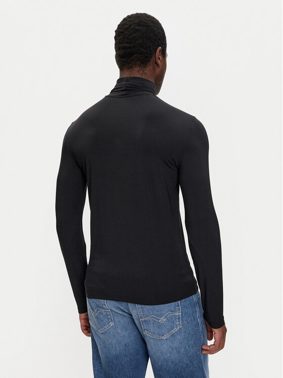 Emporio Armani Underwear Emporio Armani Underwear Rollkragenpullover 112066 4F511 00020 Schwarz Slim Fit