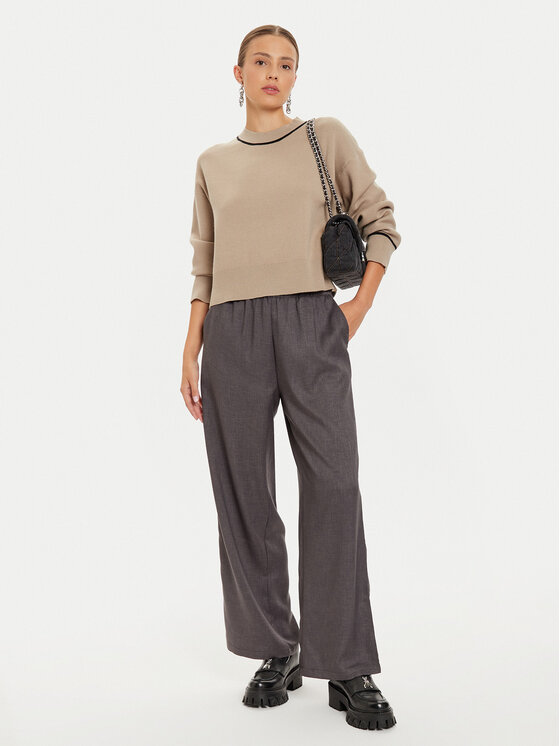 Vero Moda Vero Moda Džemper Saba 10318077 Bež Regular Fit