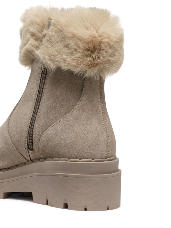 Geox Geox Polokozačky D Felleny D46XEG 022BH C6369 Béžová