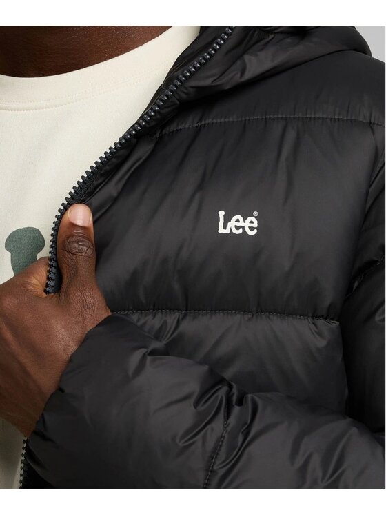 Lee Lee Giubbotto invernale PUFFER JACKET Nero Regular Fit