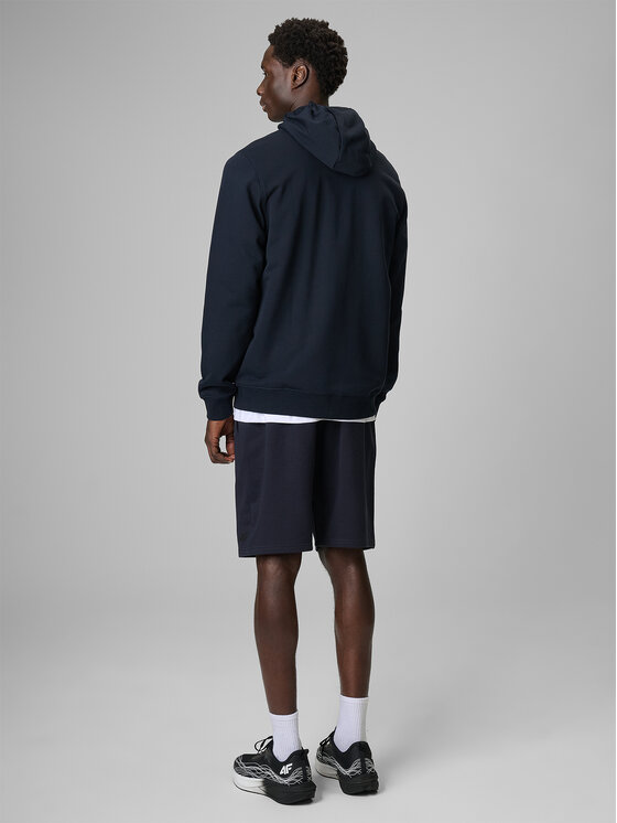 4F 4F Szorty sportowe BASIC+ Granatowy Regular Fit