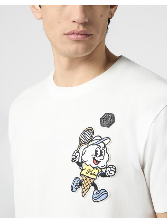 PHILIPP PLEIN PHILIPP PLEIN T-Shirt 30558 Biały Regular Fit