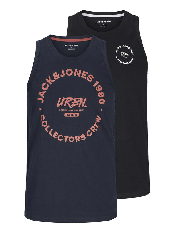 Jack & Jones Jack & Jones Tanktopu komplekts Simon 12276429 Daudzkrāsains Regular Fit
