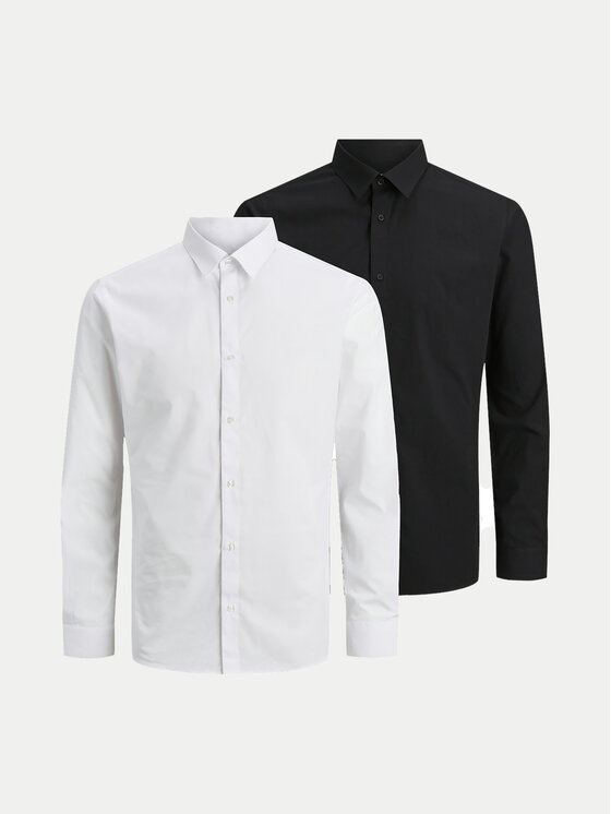 Jack & Jones Komplet koszul Joe 12182995 Kolorowy Slim Fit