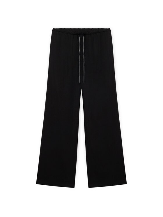 Trussardi Trussardi Pantaloni di tessuto P271A002361N033 Nero Over Fit