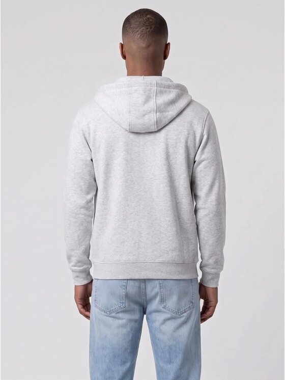 Urban City Urban City Bluza Klasyczna na co dzień 133344 Szary Regular Fit
