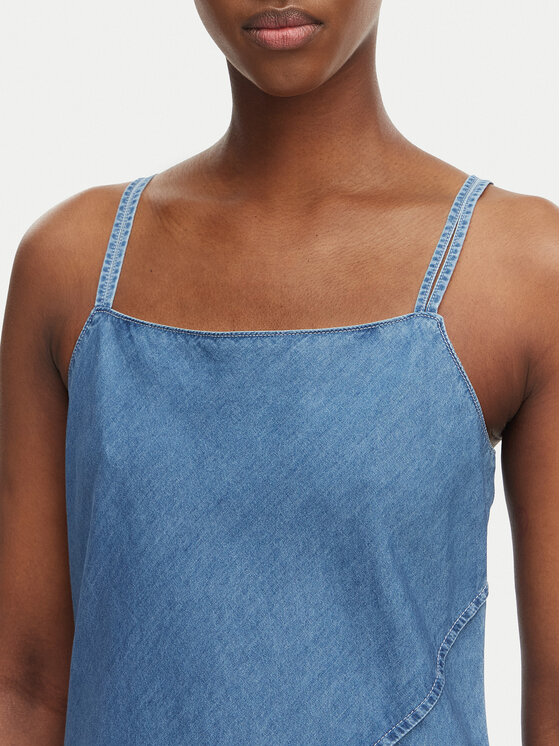 Calvin Klein Jeans Calvin Klein Jeans Jeans haljina LV047F748G Svijetlo plava Regular Fit