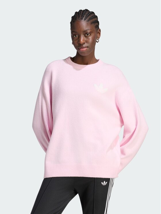 adidas adidas Bluza 169342 Różowy Loose Fit