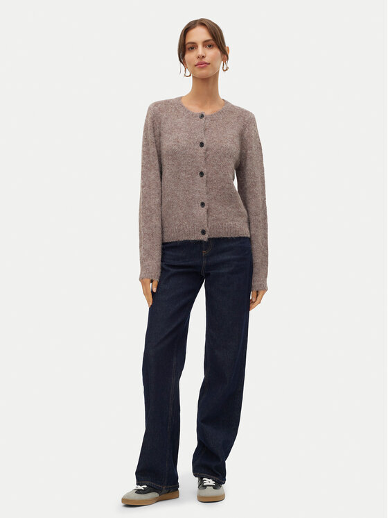 Vero Moda Vero Moda Kardigan Novah 10320496 Smeđa Regular Fit