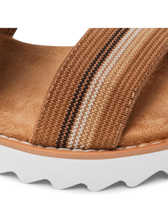 Skechers Skechers Espadrillas BOBS Tea Time 113863/BRMT Marrone