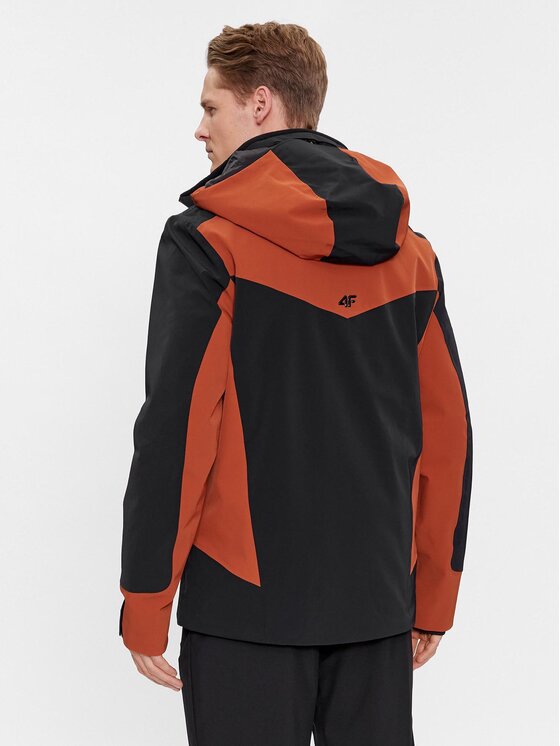 4F 4F Μπουφάν για σκι 4FWAW23TTJAM438 Μαύρο Regular Fit