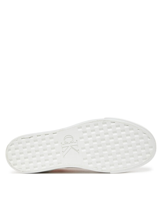 Calvin Klein Jeans Calvin Klein Jeans Sneakers Vulc Flatform Low Cv Mg YW0YW01763 Portocaliu