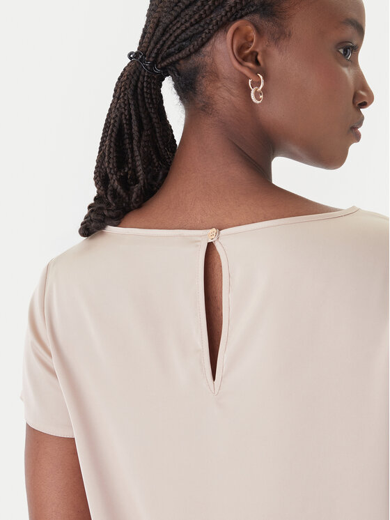Rinascimento Rinascimento Blusa CFC0127880003 Beige Regular Fit